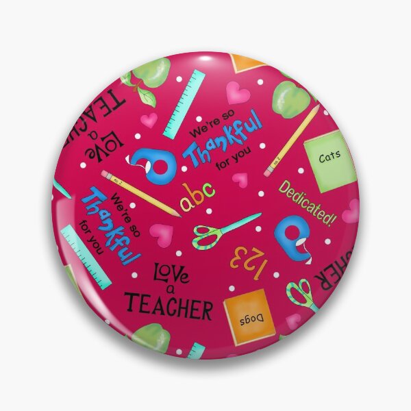 Item preview, Love a Teacher Words and Art Red designed and sold by phyllisdobbs.