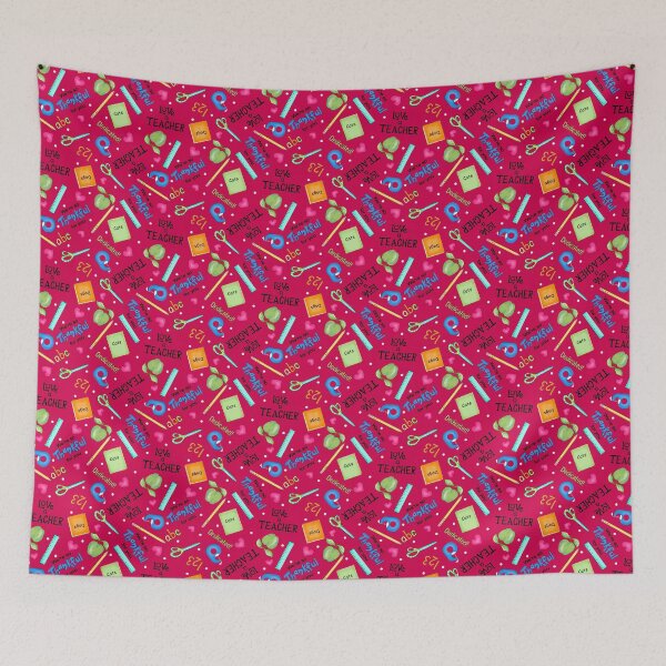 Item preview, Love a Teacher Words and Art Red designed and sold by phyllisdobbs.