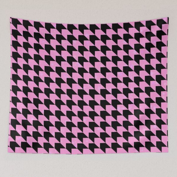 Item preview, Purple and Black Hound's tooth Pattern designed and sold by Poetic Patterns Studio.