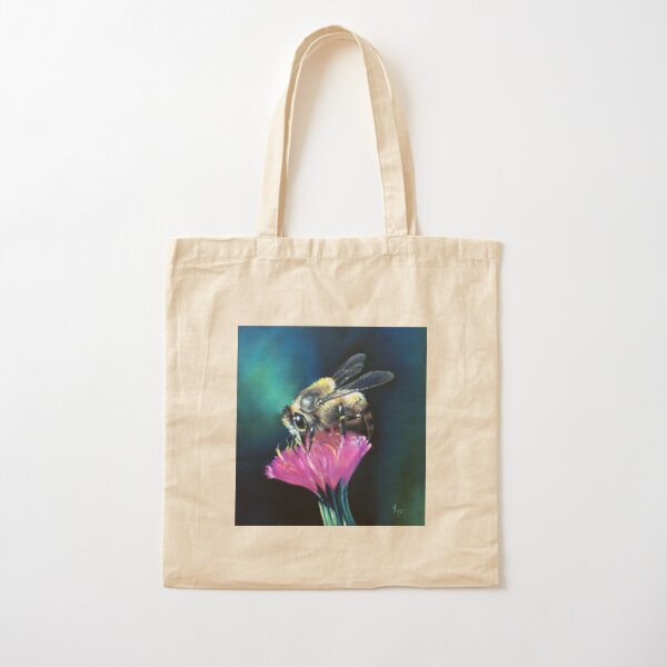Bee Brave Cotton Tote Bag