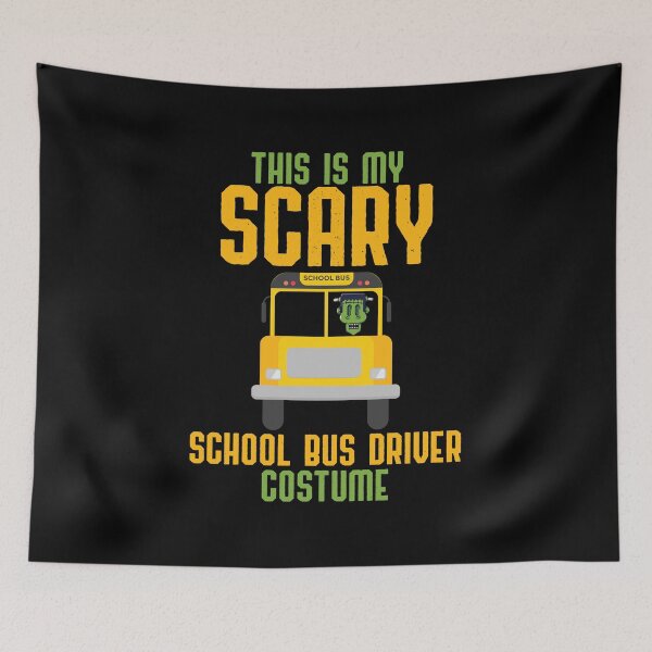Item preview, My Scary School Bus Driver Costume Halloween designed and sold by haselshirt.