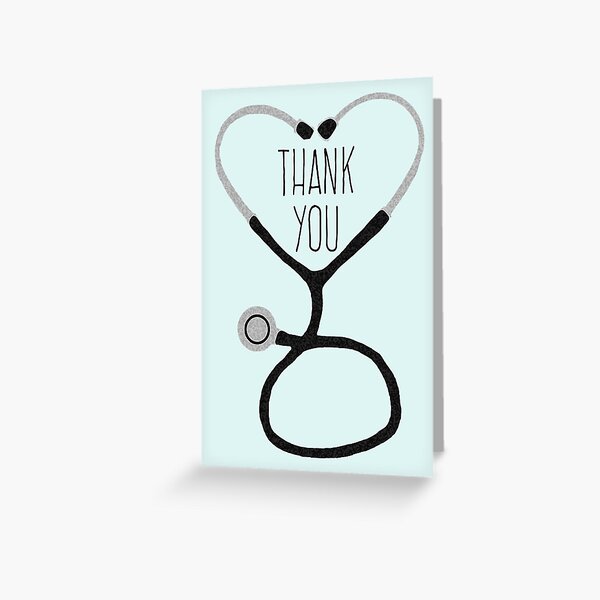 Item preview, Thank You Card for Medical Professionals designed and sold by Amy Hadden.