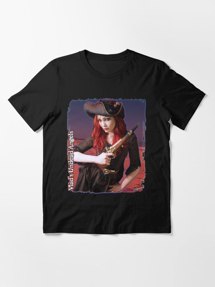 Alternate view of Undead Angels: Vampire Pirate Essential T-Shirt
