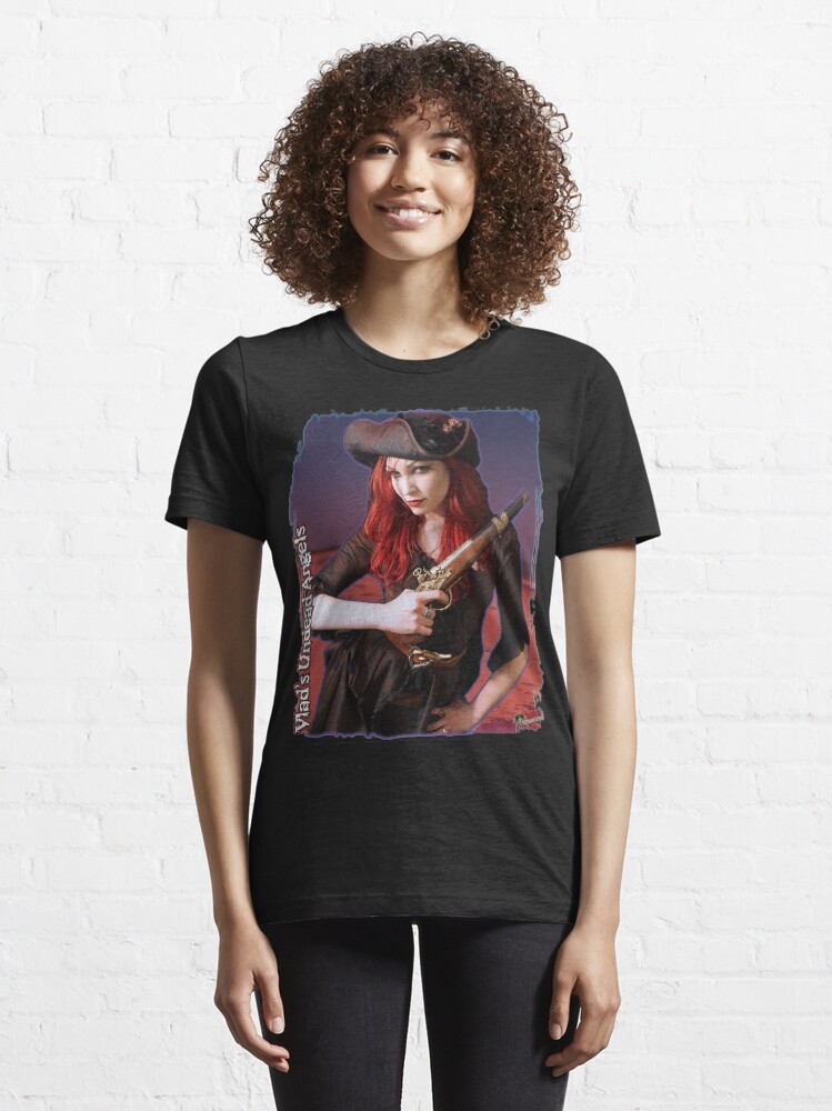 Alternate view of Undead Angels: Vampire Pirate Essential T-Shirt