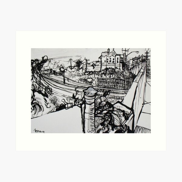 Raleigh Street, Footscray, 2012 Art Print
