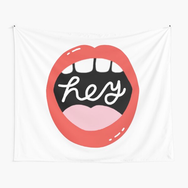Lips Tapestry