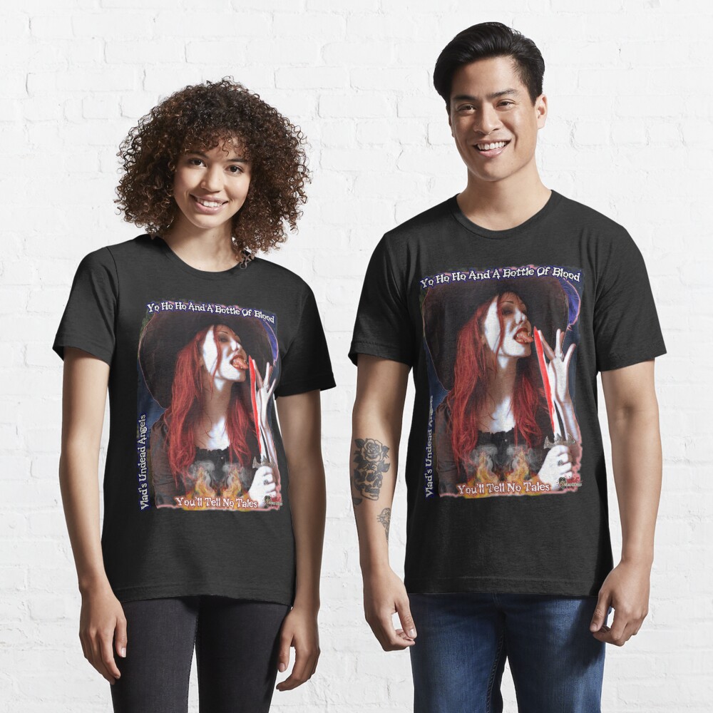 Live Undead Angels: Vampire Pirate Essential T-Shirt