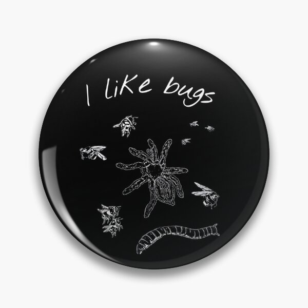 Item preview, I like bugs (white letter)  designed and sold by Brooke Grider.