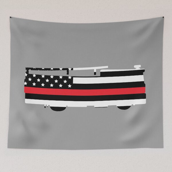 Item preview, Red Lives Matter: Fire Truck  designed and sold by CM-PD.
