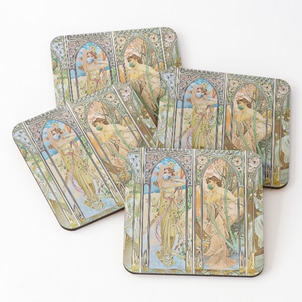 Item preview, Covid-19 Mucha designed and sold by Scob 21.
