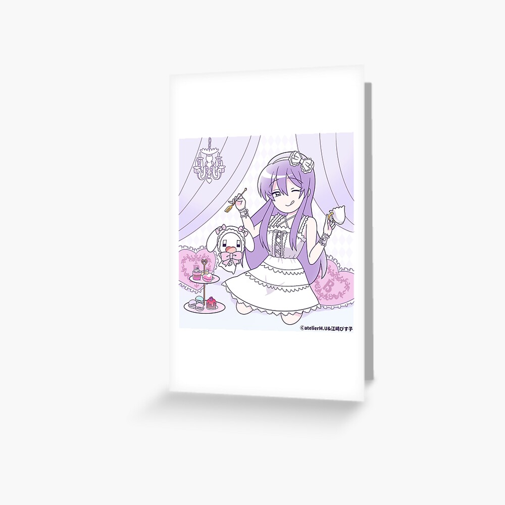 Cute girl menhera kurumi Greeting Card for Sale by Julia-Jeon