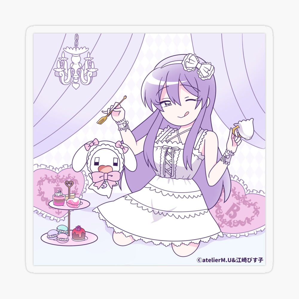 menhera chan kawaii surprise | Greeting Card