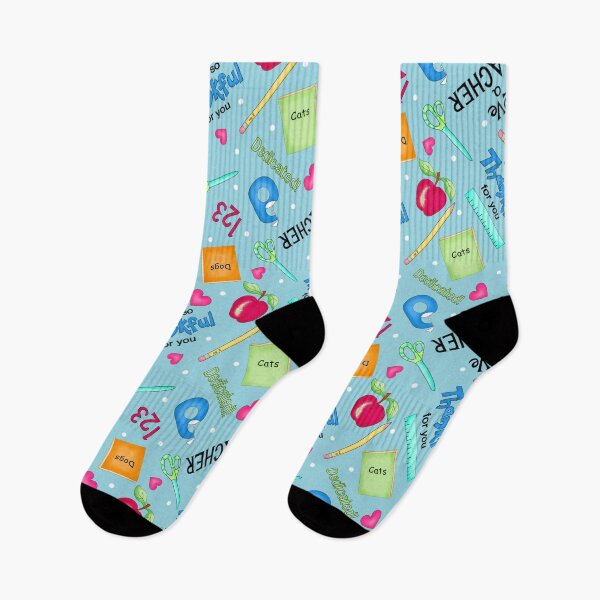 Item preview, Love a Teacher Words and Art Light Blue designed and sold by phyllisdobbs.