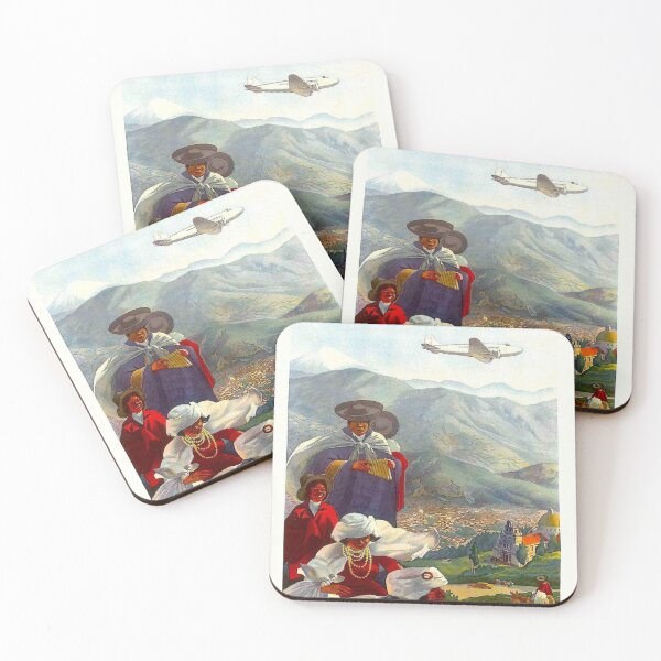 Item preview, EASTERN AIRLINES; Fly to the Ecuadorian Andes Print designed and sold by posterbobs.