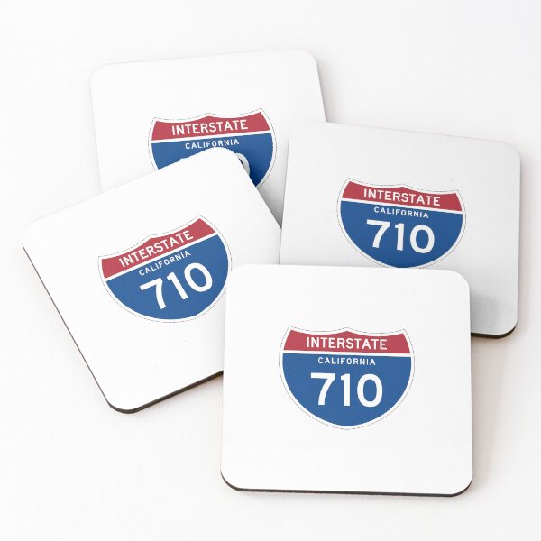 Item preview, 710 freeway sticker designed and sold by trqffic.