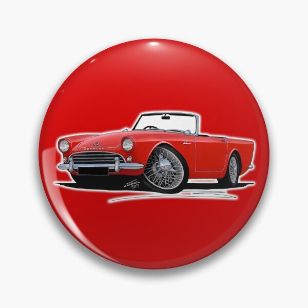Item preview, Sunbeam Alpine Red designed and sold by Yeomans Cartoons.