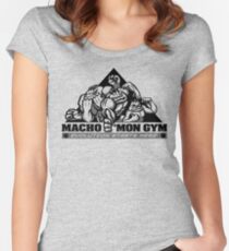 Macho'mon Gym Women's Fitted Scoop T-Shirt