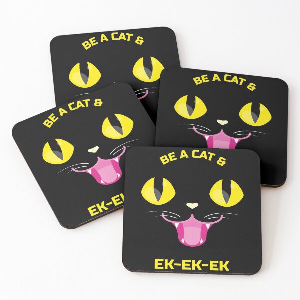 Item preview, Be a Cat & EK-EK-EK designed and sold by Blepster.