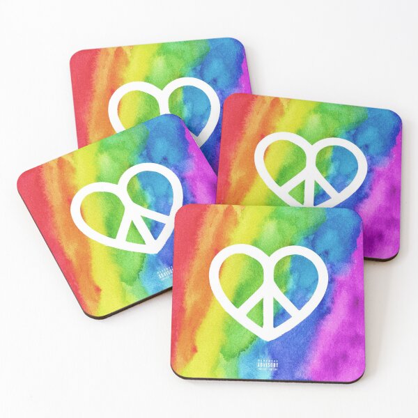 Item preview, Peace & Love Cover Ghali Sfera Ebbasta designed and sold by Dekss-Shop.