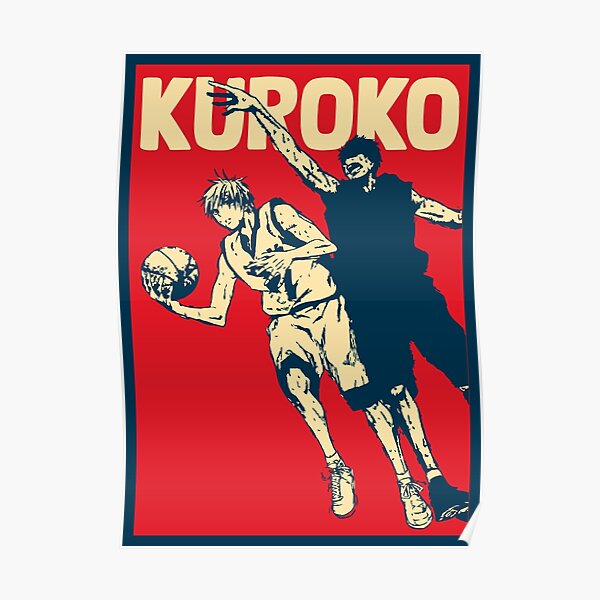 Kuroko pas de panier Poster