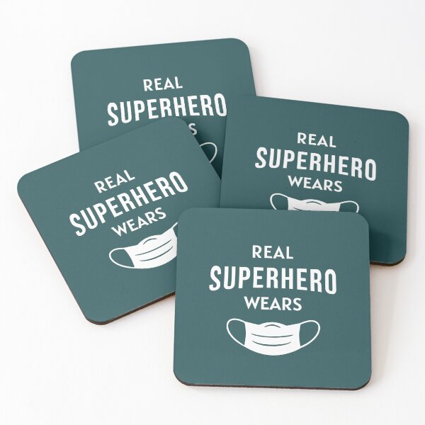 Item preview, Real Superhero Wears Mask designed and sold by maxarus.