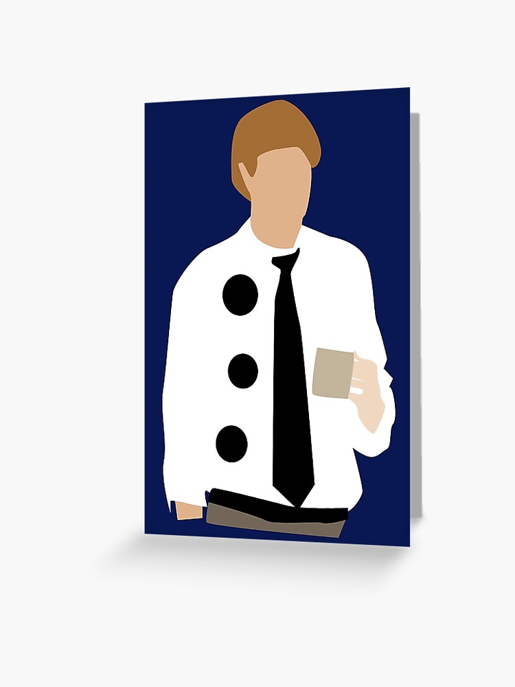 Three Hole Punch Jim - The Office Greeting Card for Sale by