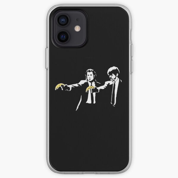 BANANE DE FICTION DE PULPE. Coque souple iPhone