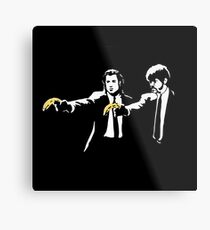 PULP FICTION BANANA. Metal Print