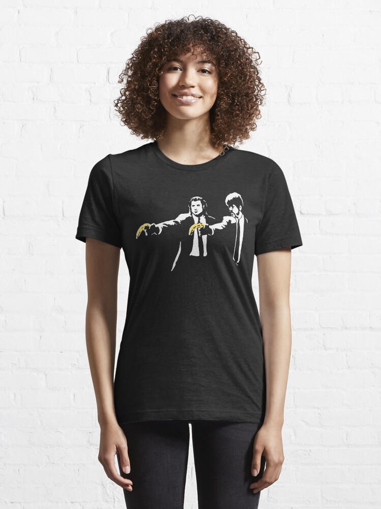 Alternate view of PULP FICTION BANANA. Essential T-Shirt