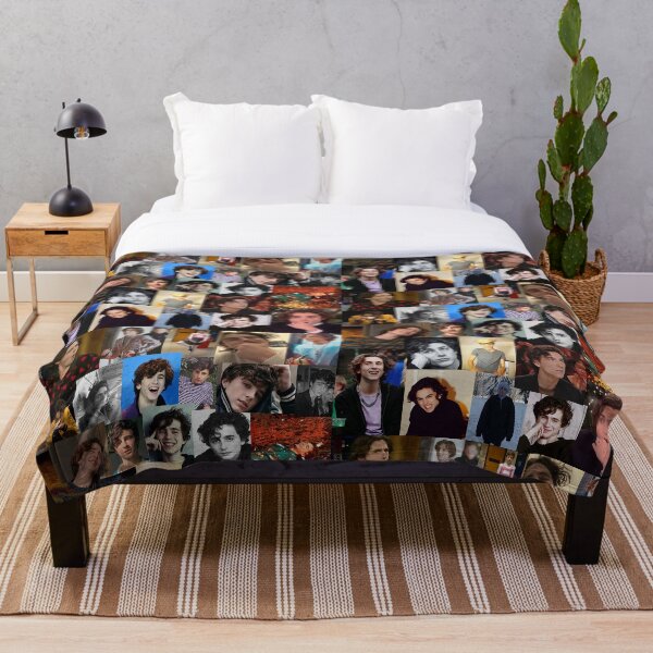 another Timmy collage Throw Blanket