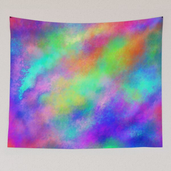 Item preview, Rainbow Candy Wispy Sky  designed and sold by Deborah Camp.