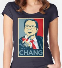 Chang We Can Believe In (Community) Women's Fitted Scoop T-Shirt