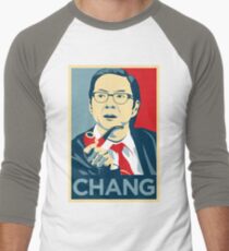 Chang We Can Believe In (Community) Men's Baseball ¾ T-Shirt