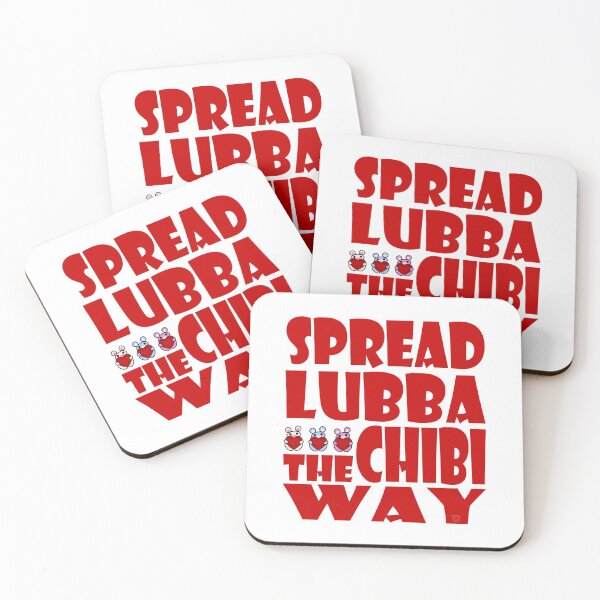 Item preview, Three Chibis: Spread Lubba the Chibi Way designed and sold by Carbon-Fibre Media.