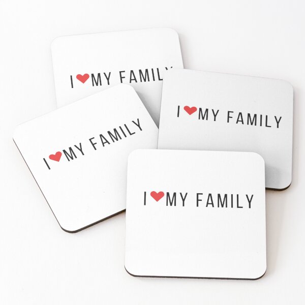 Item preview, I love my family designed and sold by Vanchys.