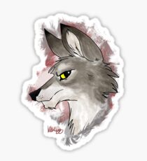 Timber Wolf Sticker