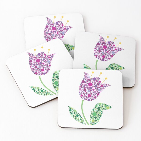Item preview, Purple Dot Tulip designed and sold by kjeppson.