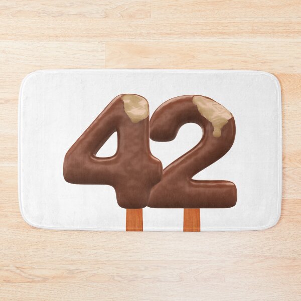 Item preview, 42 Ice Cream Fourty Two Number 3d Chocolate designed and sold by HelloFromAja.