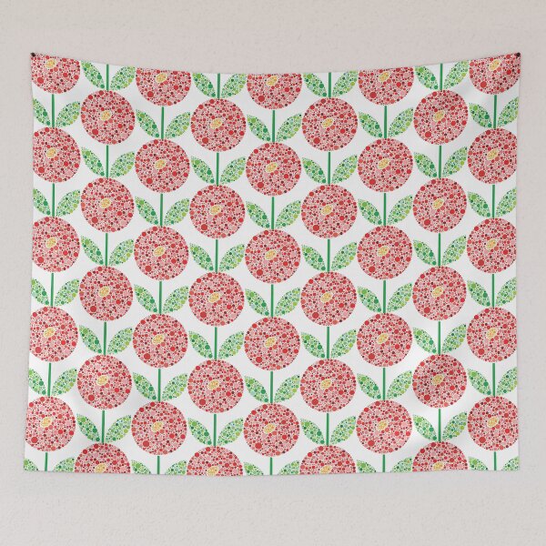 Item preview, Simple Round Red Dot Flower designed and sold by kjeppson.
