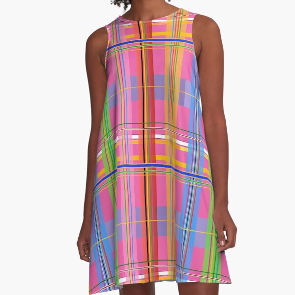 Item preview, Bright Plaid Colors designed and sold by montaque8.