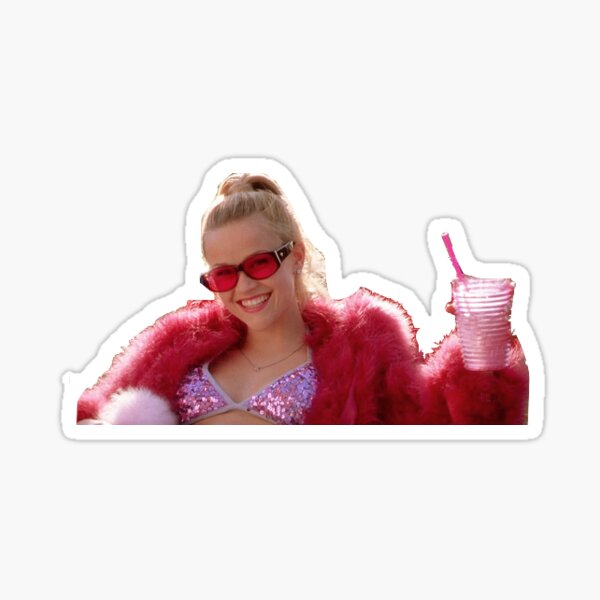 Classy Elle Woods Sticker