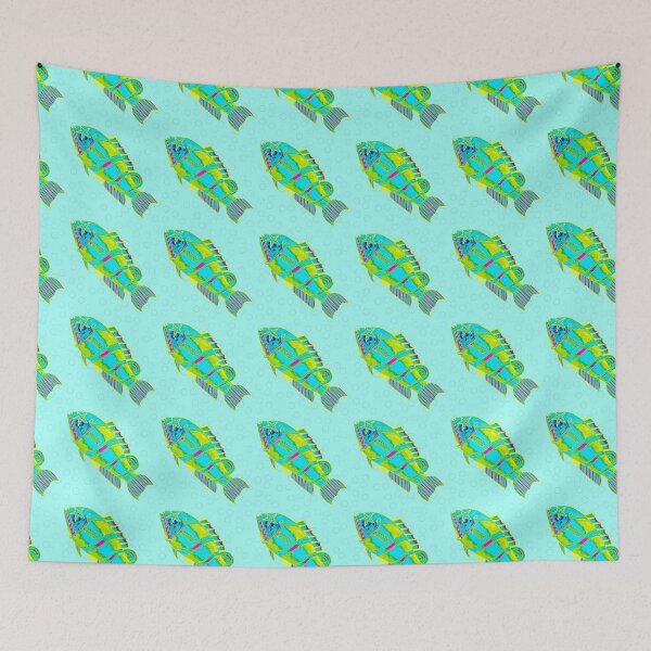 Item preview, Something's Fishy - Green designed and sold by LaRoach Digital Arts.