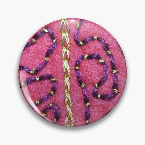 Item preview, Meandering Embroidery Detail designed and sold by LaLaTextiles.