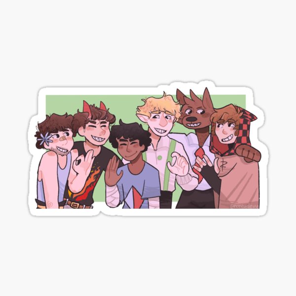 The Pack! (custom designs) Sticker