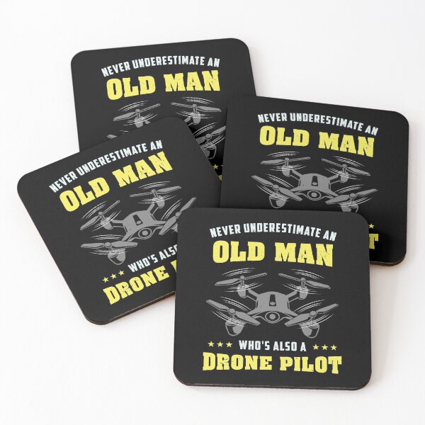 Item preview, Never Underestimate An Old Man - Drone Pilot  designed and sold by casestees.
