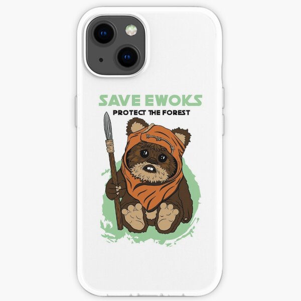 Save Ewoks iPhone Soft Case