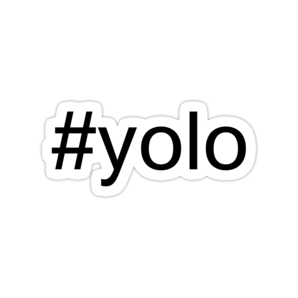  yolo Stickers  by tailurr Redbubble