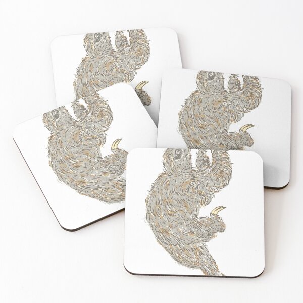 Item preview, Three Toed Brown Sloth designed and sold by encyclo-art.