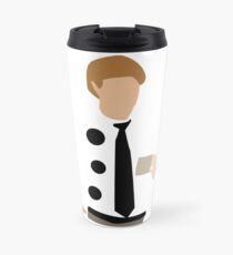 Three Hole Punch Version of Jim Travel Mug