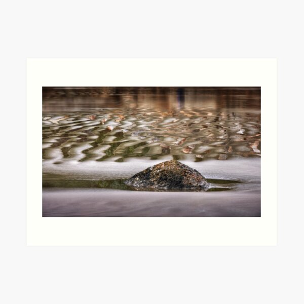 Ripples in the Sand Art Print